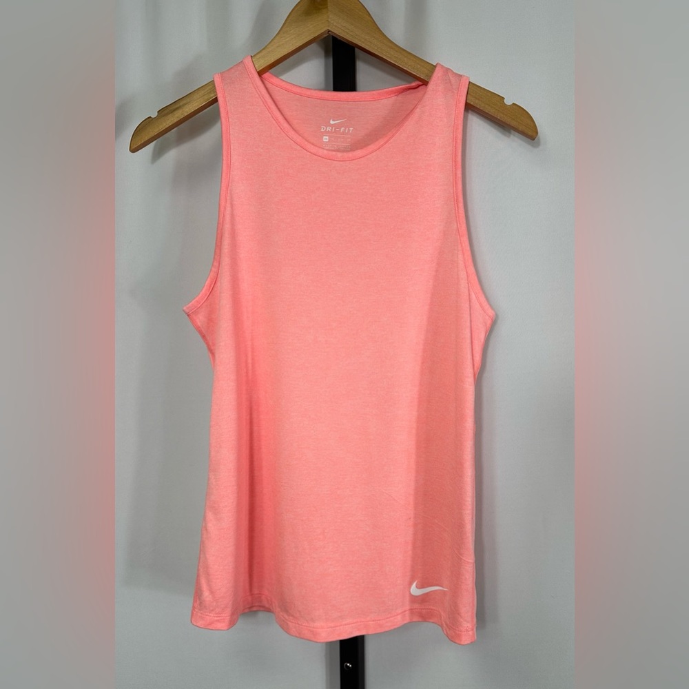Nike Dri-fit Heathered Pink Athletic Tank Sz XS-LIKE NEW!